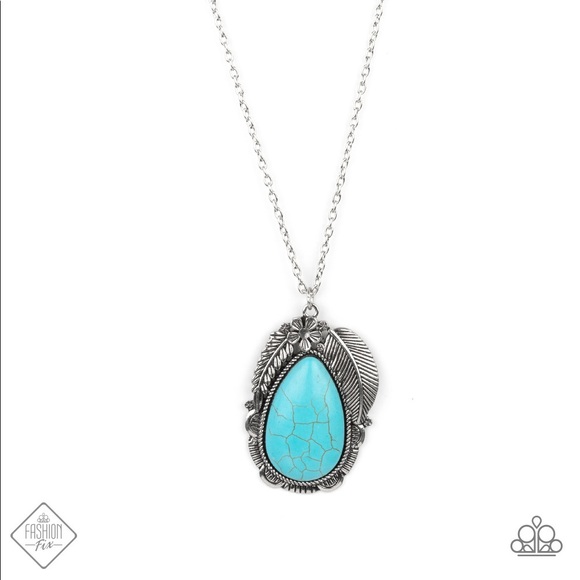 Tropical Mirage - Blue Necklace (long)